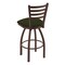 Holland Bar Stool Co 36" Swivel Bar Stool, Bronze Finish, Canter Pine Seat 41036BZ010 - alternate 2